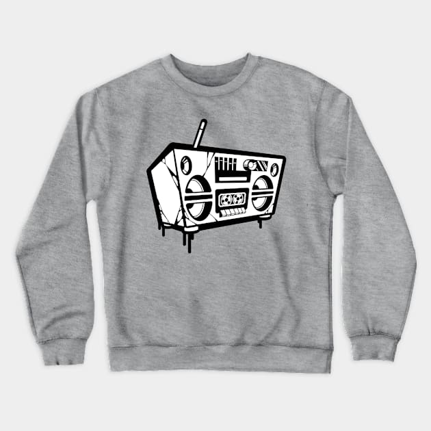 Graff Style Beatbox Crewneck Sweatshirt by n9nth